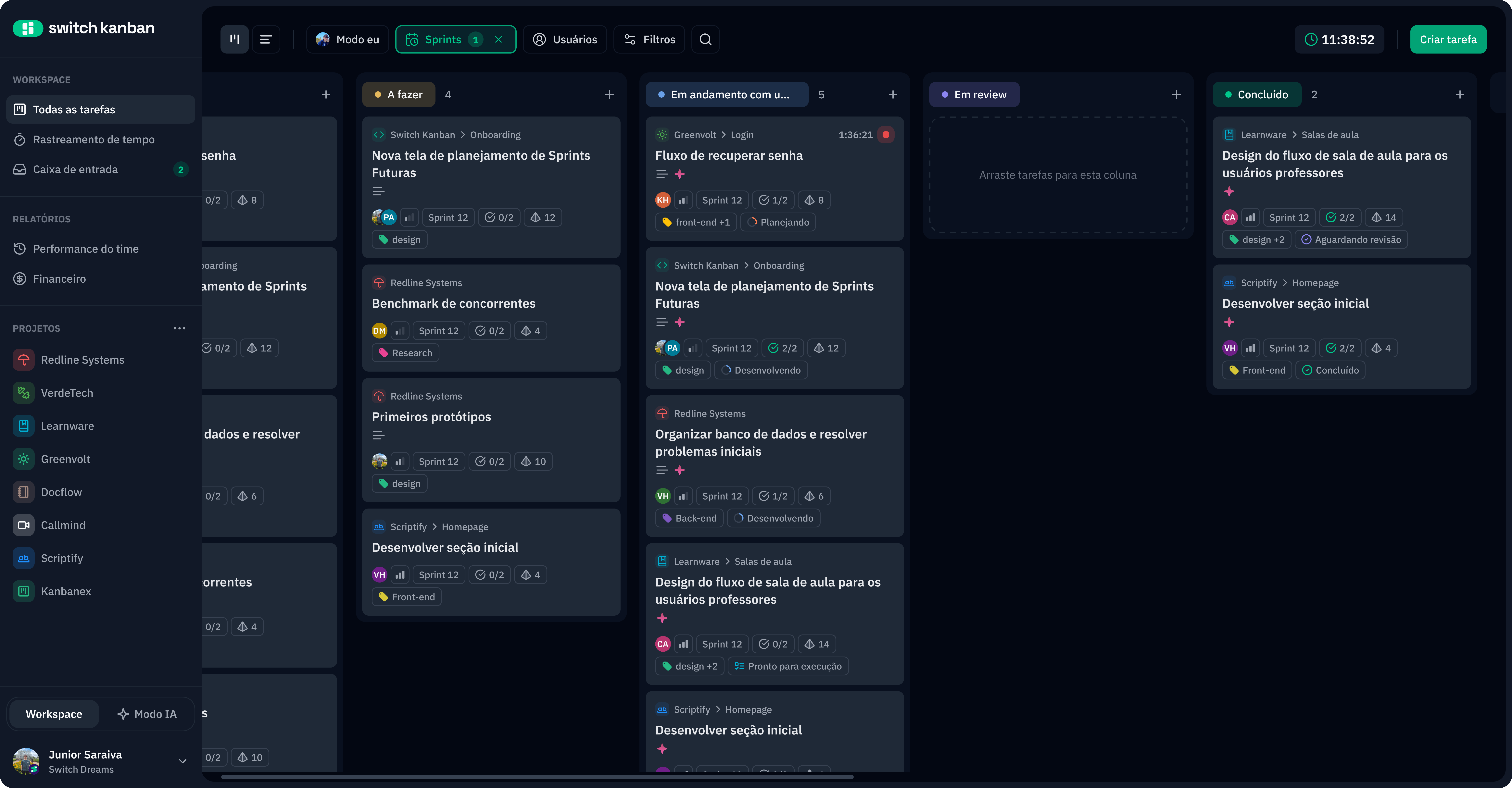 Kanban Completo para Humanos